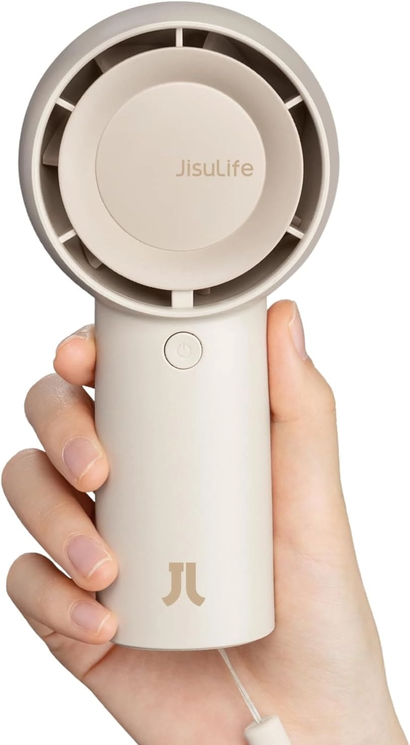 RADIOTRONICS Handheld Turbo Fan - 16H Max Cooling Time 4000mAh 5 Speeds
