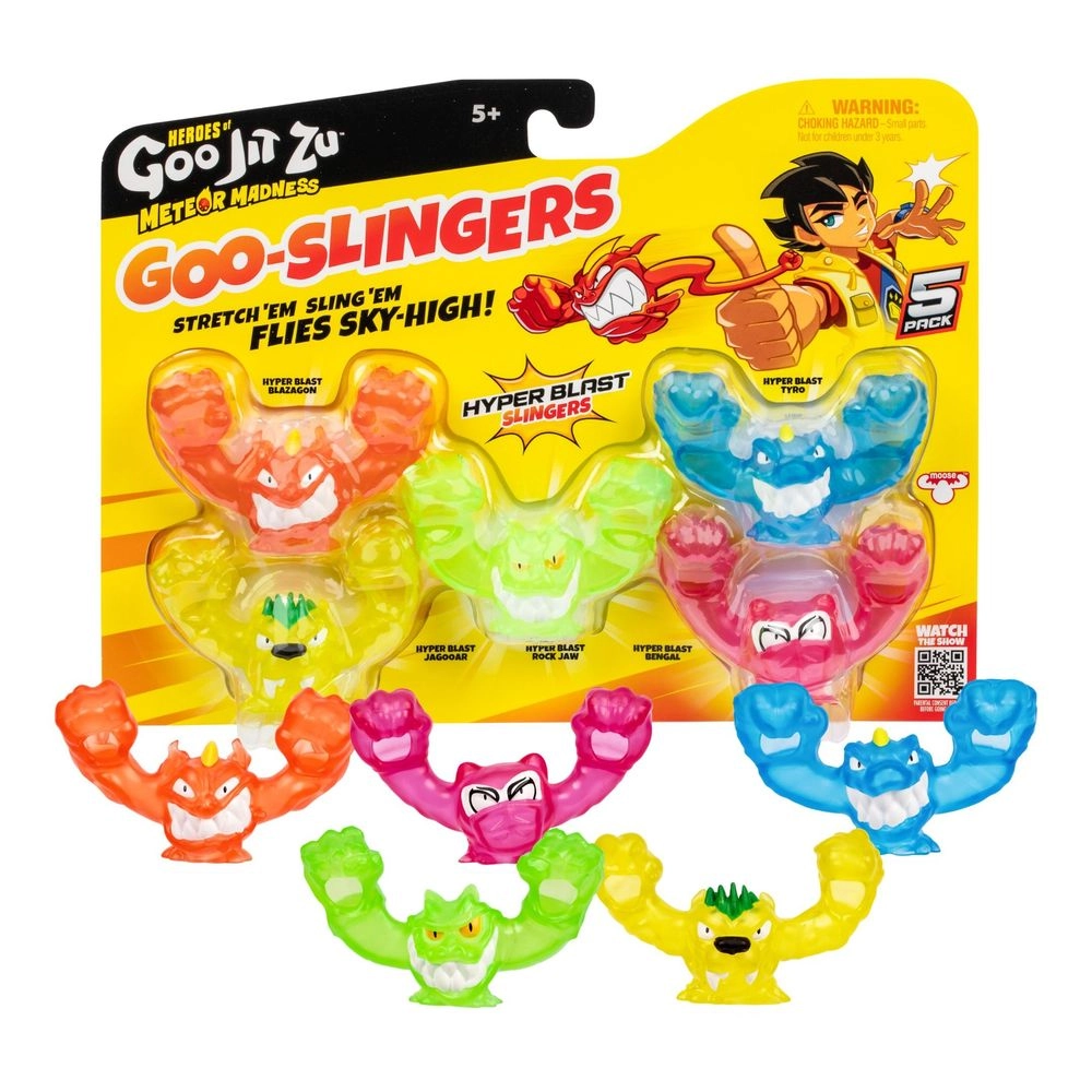 Meteor Madness Series 13 - 5 years Blazagon, Tyro, Jaggoar, Bengal, Rock Jaw Pack Of 5