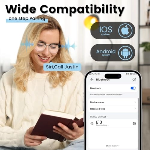 Smart Bluetooth Glasses - Touch Control Voice Control