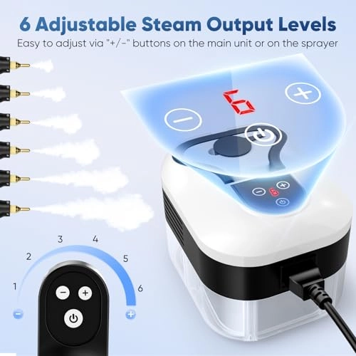 handheld steam cleaner - 3.5 Bar 1.2 Liters
