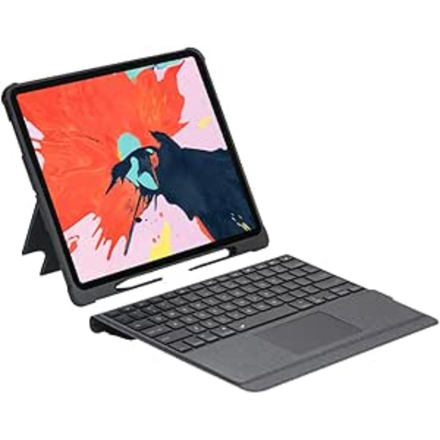 glassology Smart Keyboard Case for iPad Air 11 - Bilingual (Arabic and English)