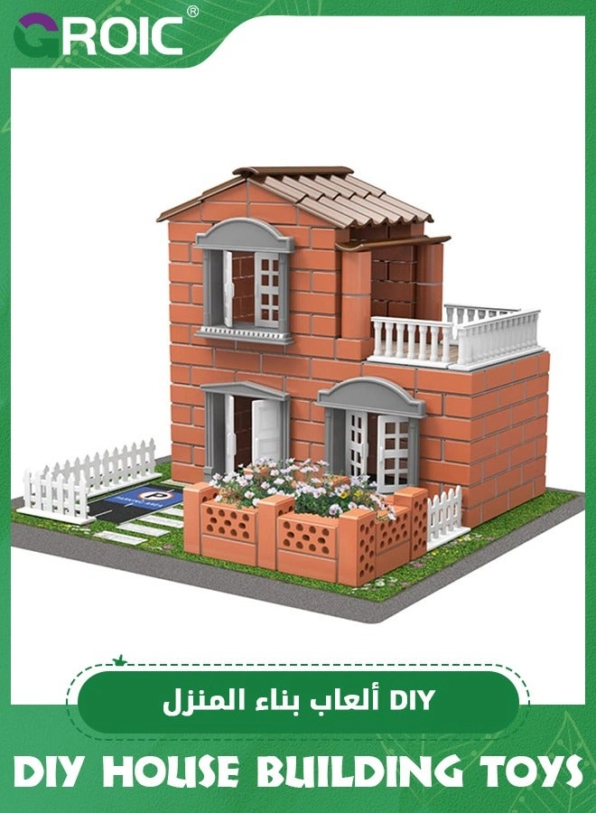 GROIC House Building Set - 241 Pcs Bricklayer