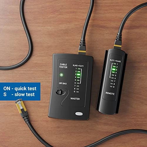 Network Cable Tester - RJ11 RJ12 RJ45 ISDN LAN