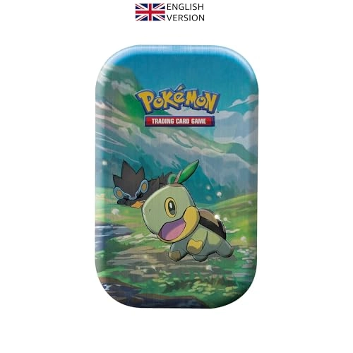 Sinnoh Stars Mini Tin - Turtwig Luxray 2 Booster Packs 1 Art Card