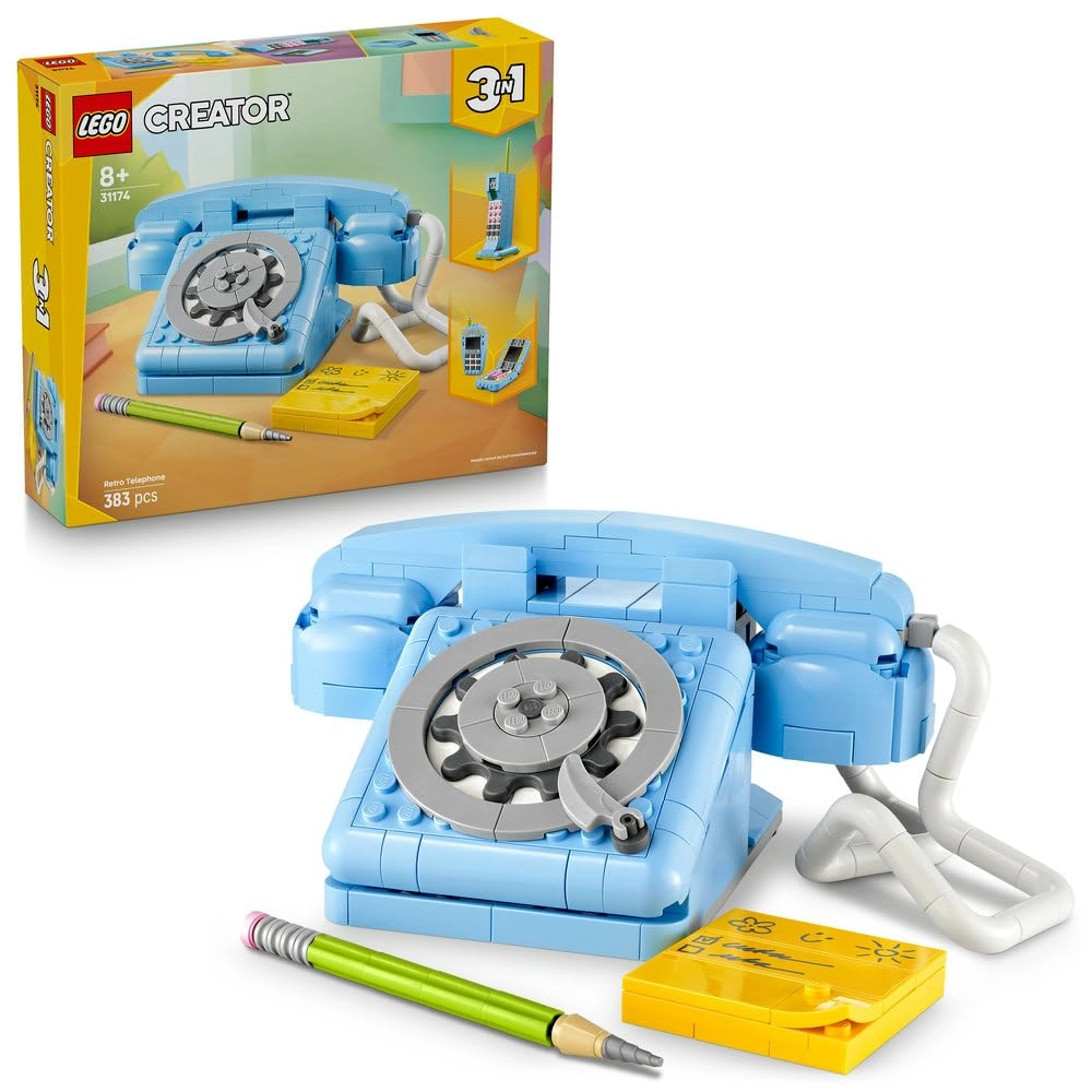 Creator 3in1 Retro Telephone (31174) - 3in1 Retro-style Models