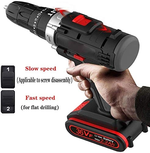 Cordless Drill & Screwdriver - 36V 30N.m 16 Torque Setting