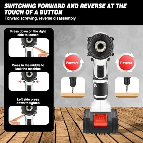 Cordless Drill7 - 1.3E+3 Milliamp Hours
