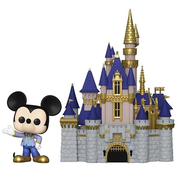 FUNKO POP! Town: WDW50- Castle & Mickey
