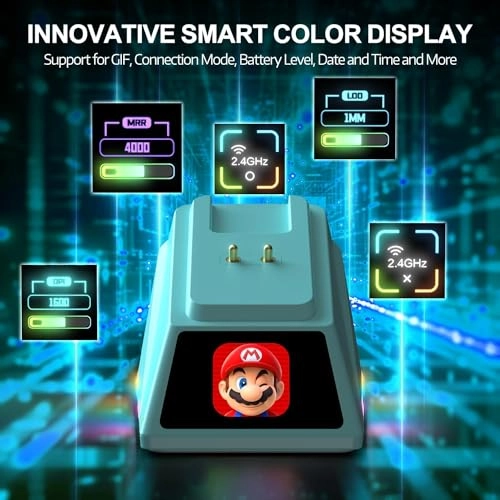 AJ159 PRO Gaming Mouse - 2.4GHz Bluetooth USB