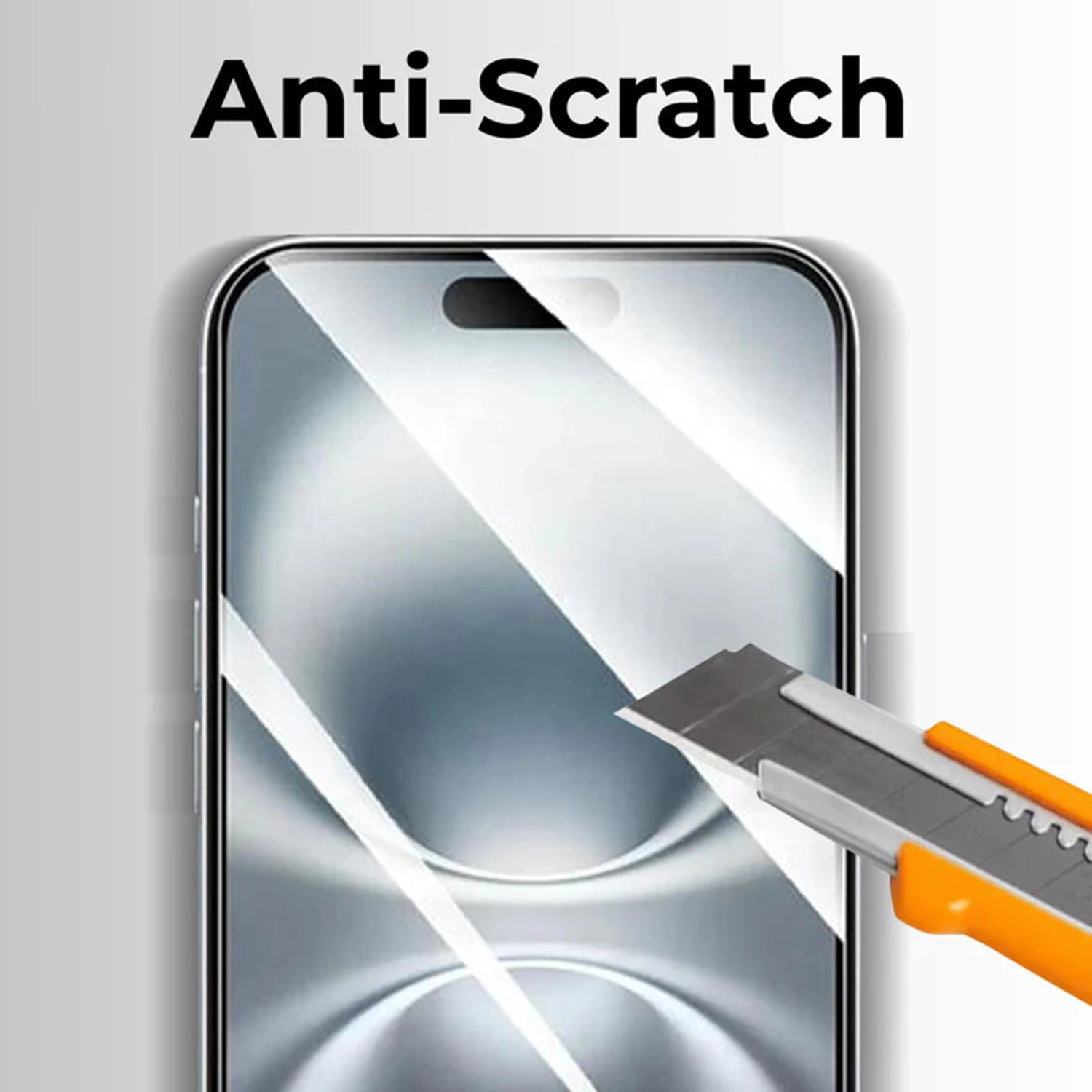 Clear Tempered Glass Screen Protector for iPhone 17 Pro Max