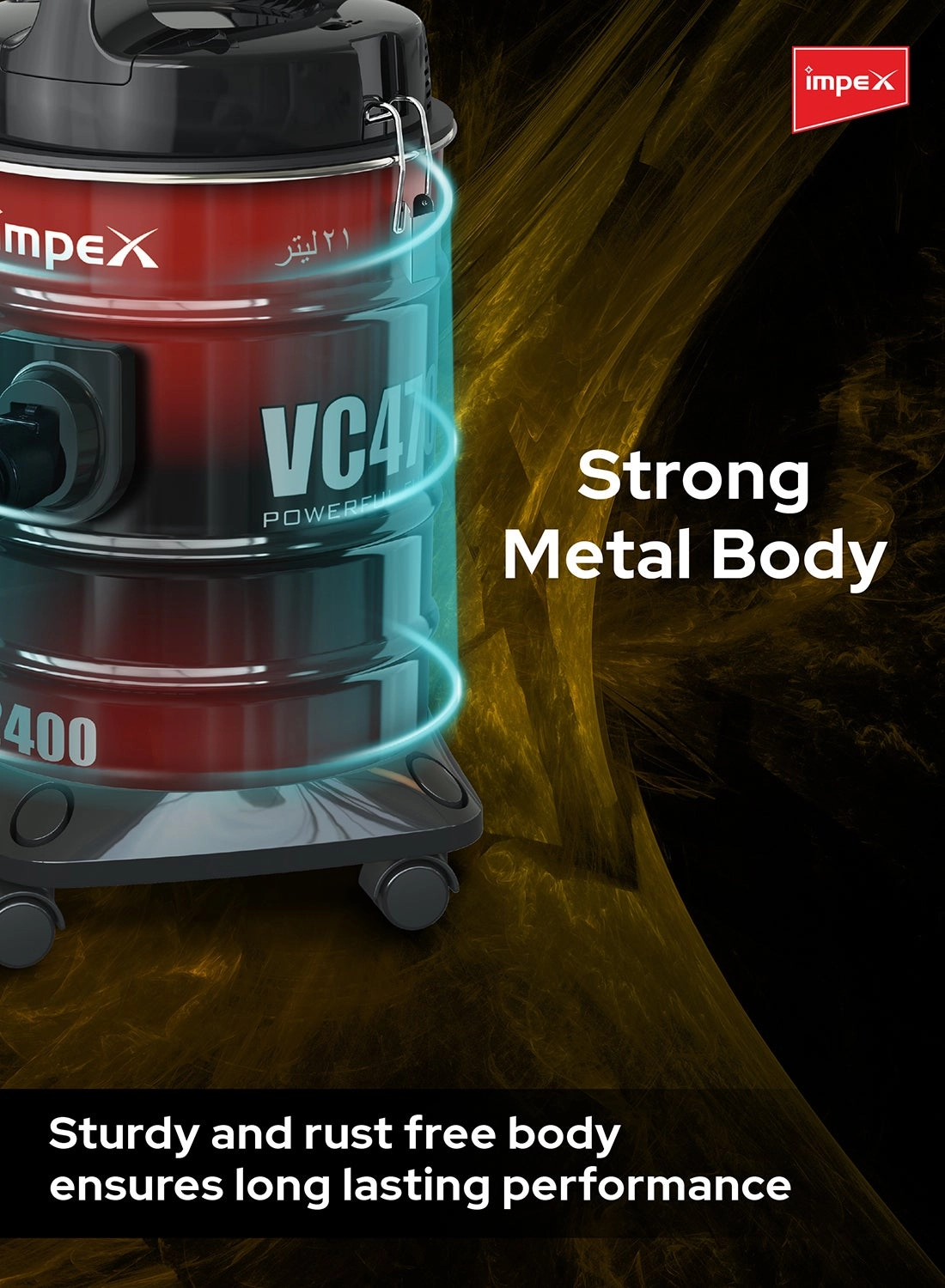 Drum Type Vacuum Cleaner (VC 4704)