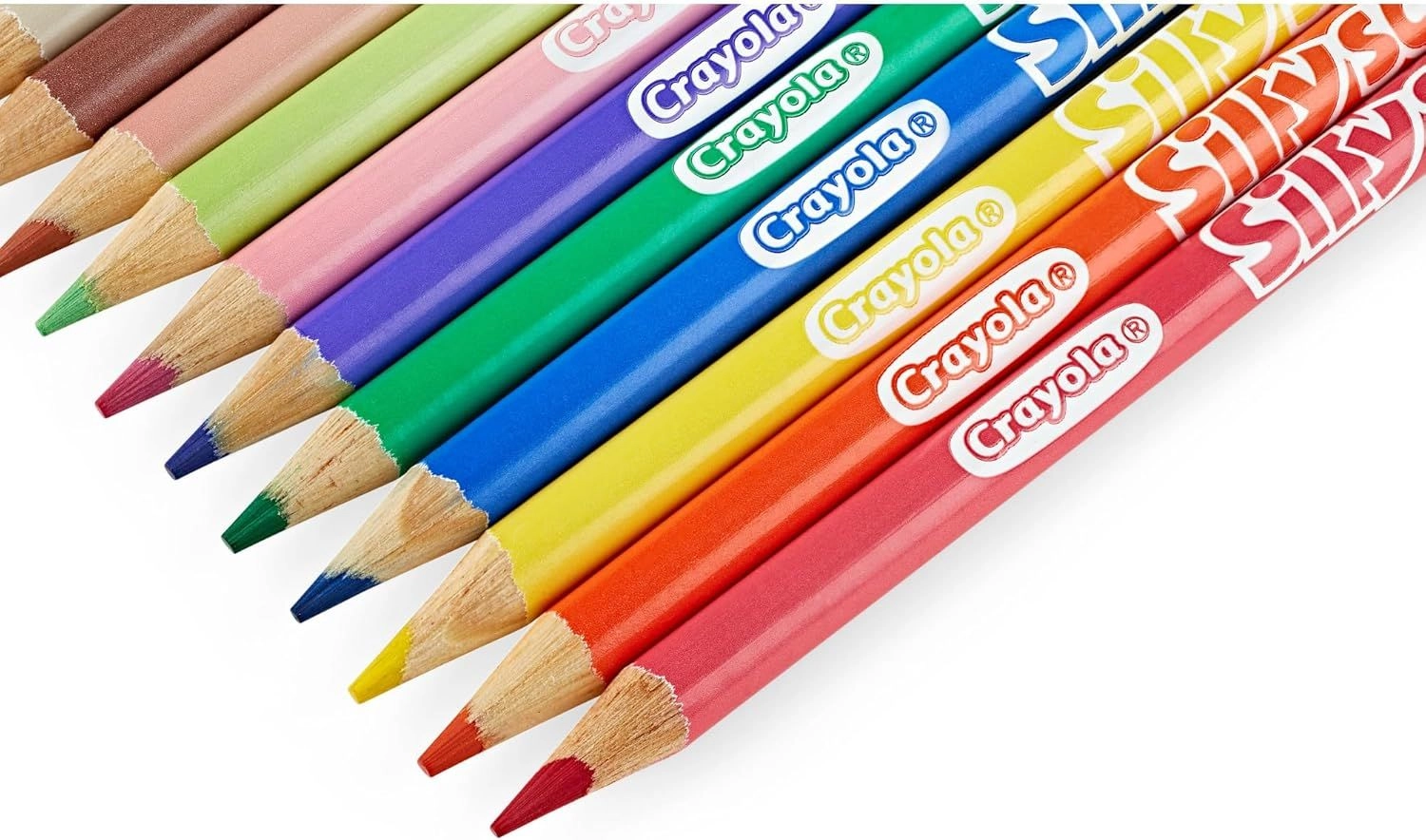 Silly Scents Twistables Colored Pencils - 12