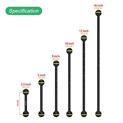 DA-4 - Double Ball Arm Aluminum Alloy Ball Head Arm