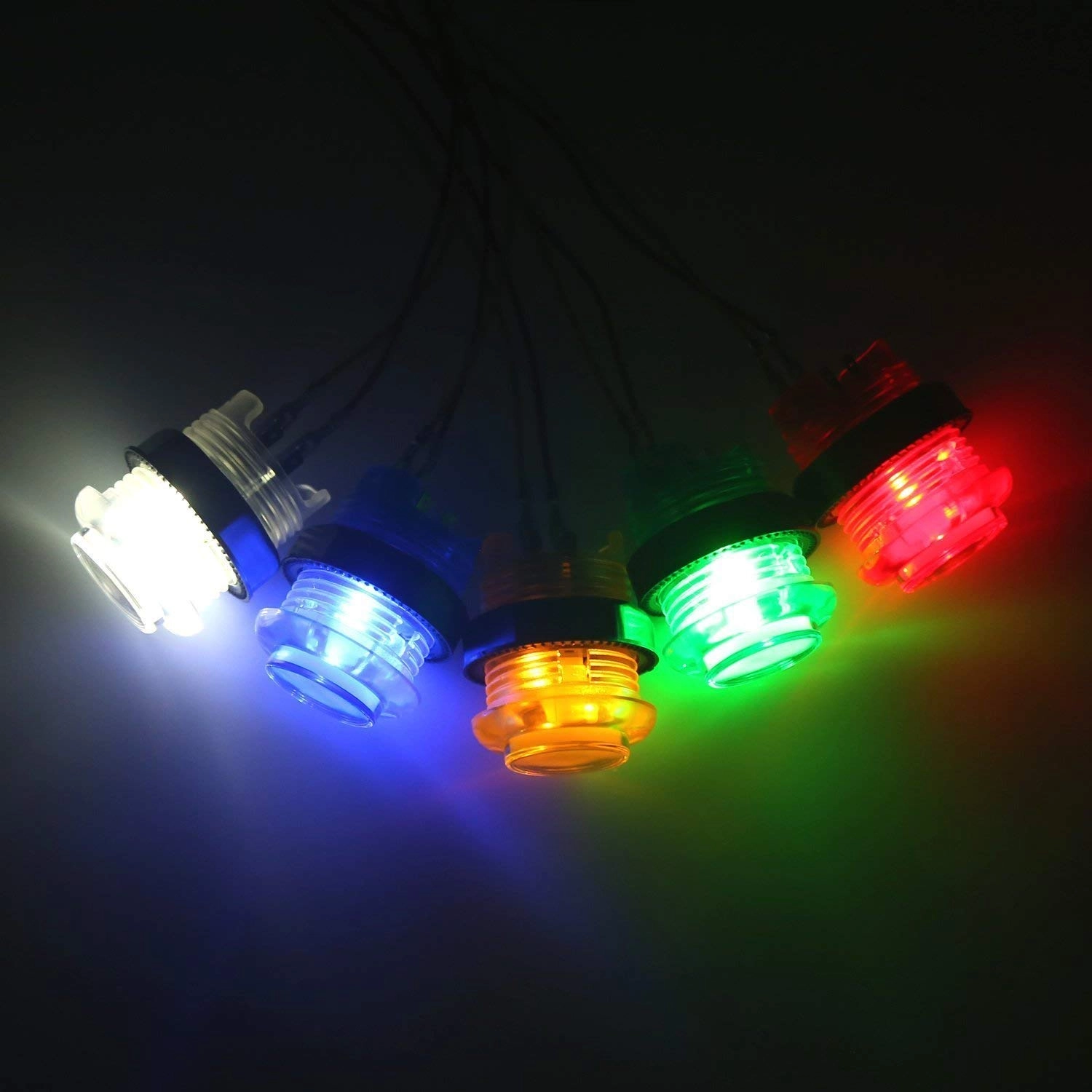 2-Player LED Arcade DIY Kit - Blue & Red