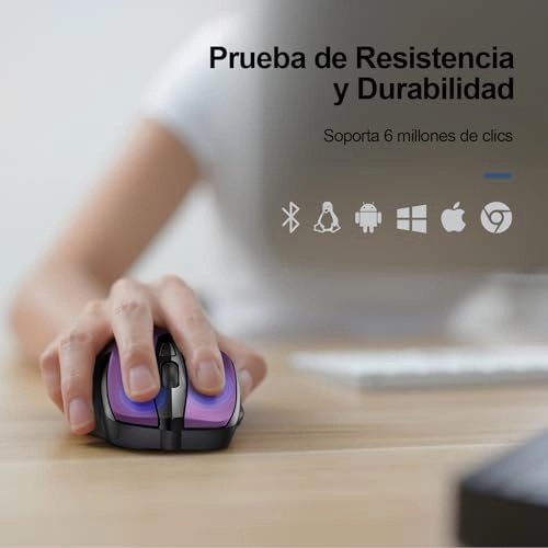 4800 DPI 6-Button Mouse - Wireless