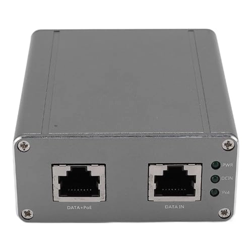 PoE Gigabit Injector - 48-57VDC 200W 1 x RJ45 IEEE 802.3, IEEE 802.3u, IEEE 802.3ab 2.5Gb