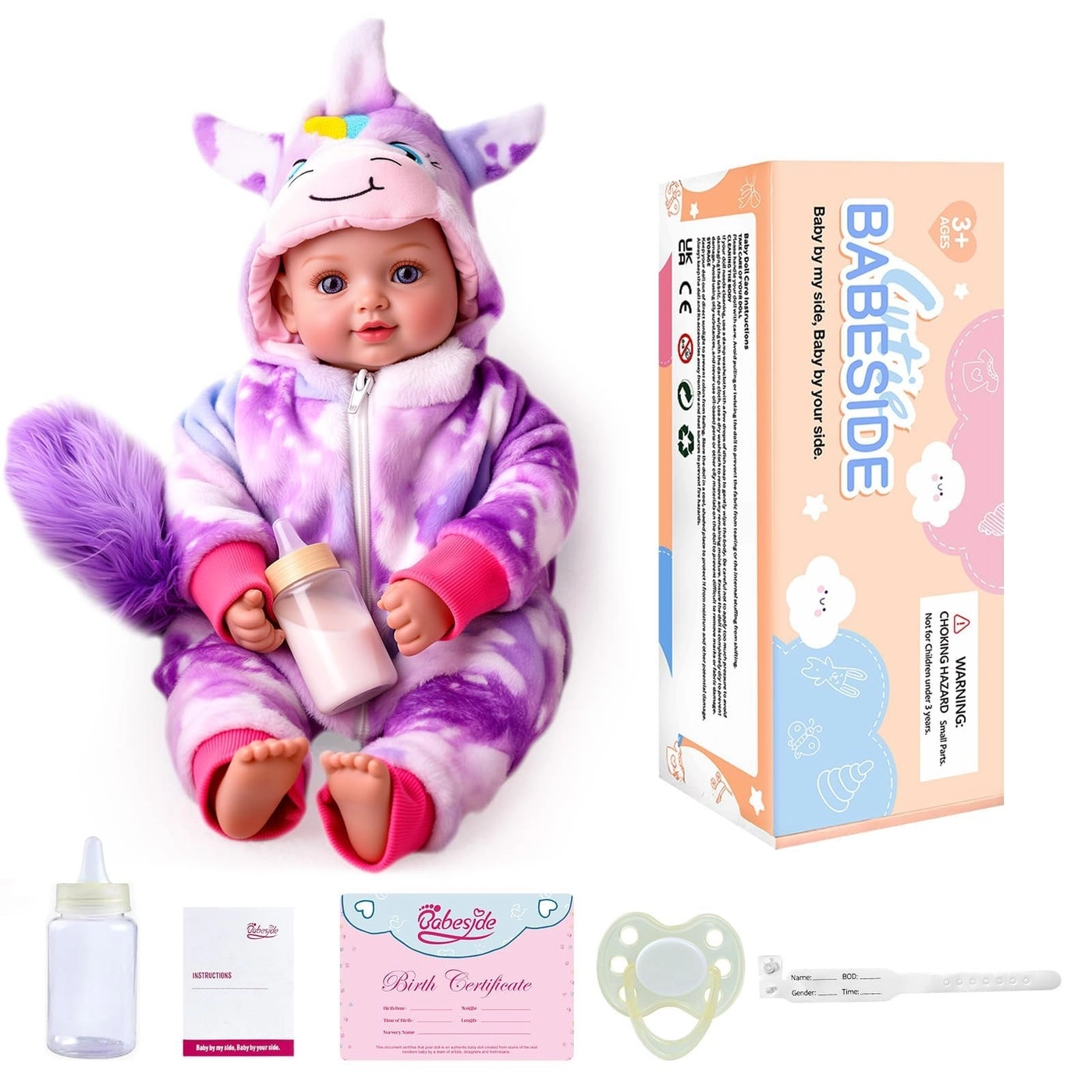 Soft Doll - 15-Inch Vinyl Feeding Set Ages 3+