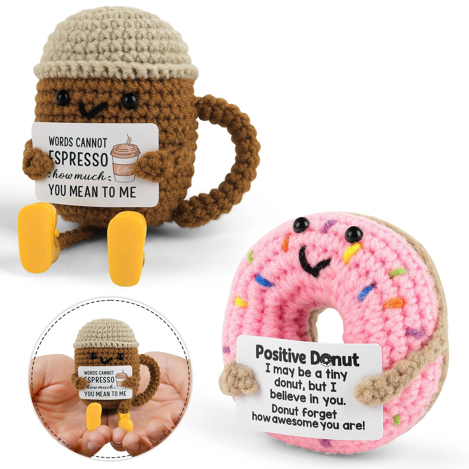 PINYUE Positive Sloth + Positive Otter - 14+ years 2 pcs