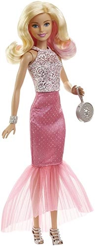 Barbie Fabulous Gown Doll - Blonde Hair Pink