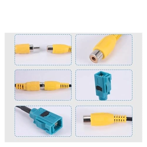 Car Rear-view Camera - Night vision Universal RCA connector 628(H)x582(V) Pixel