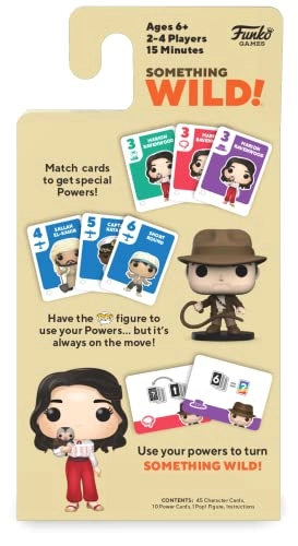 Something Wild! Card Game - Indiana Jones