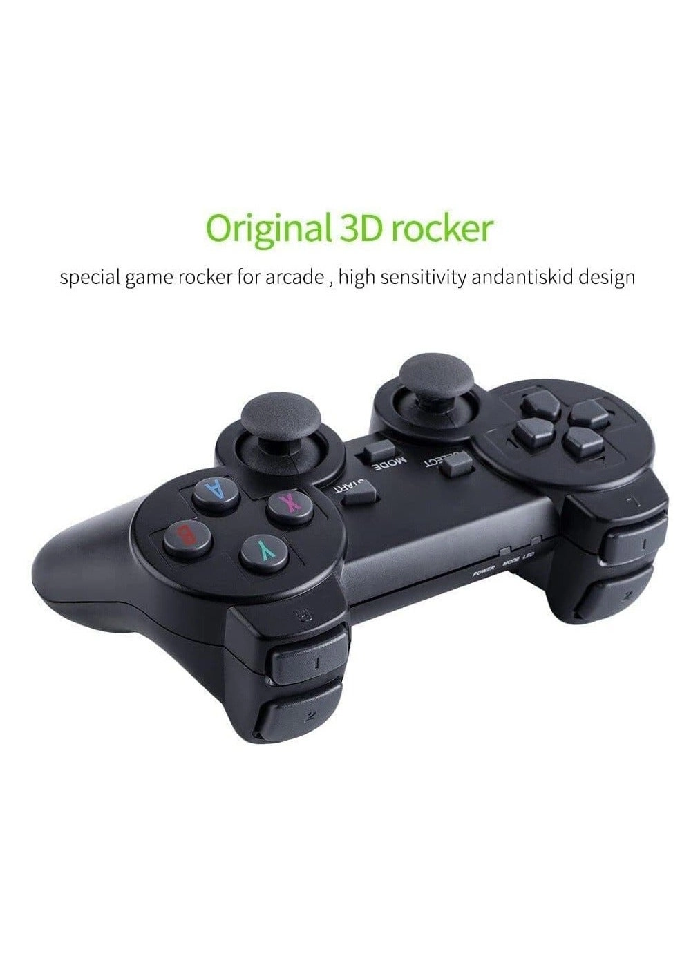 2.4G Wireless Controller Gamepad - Black