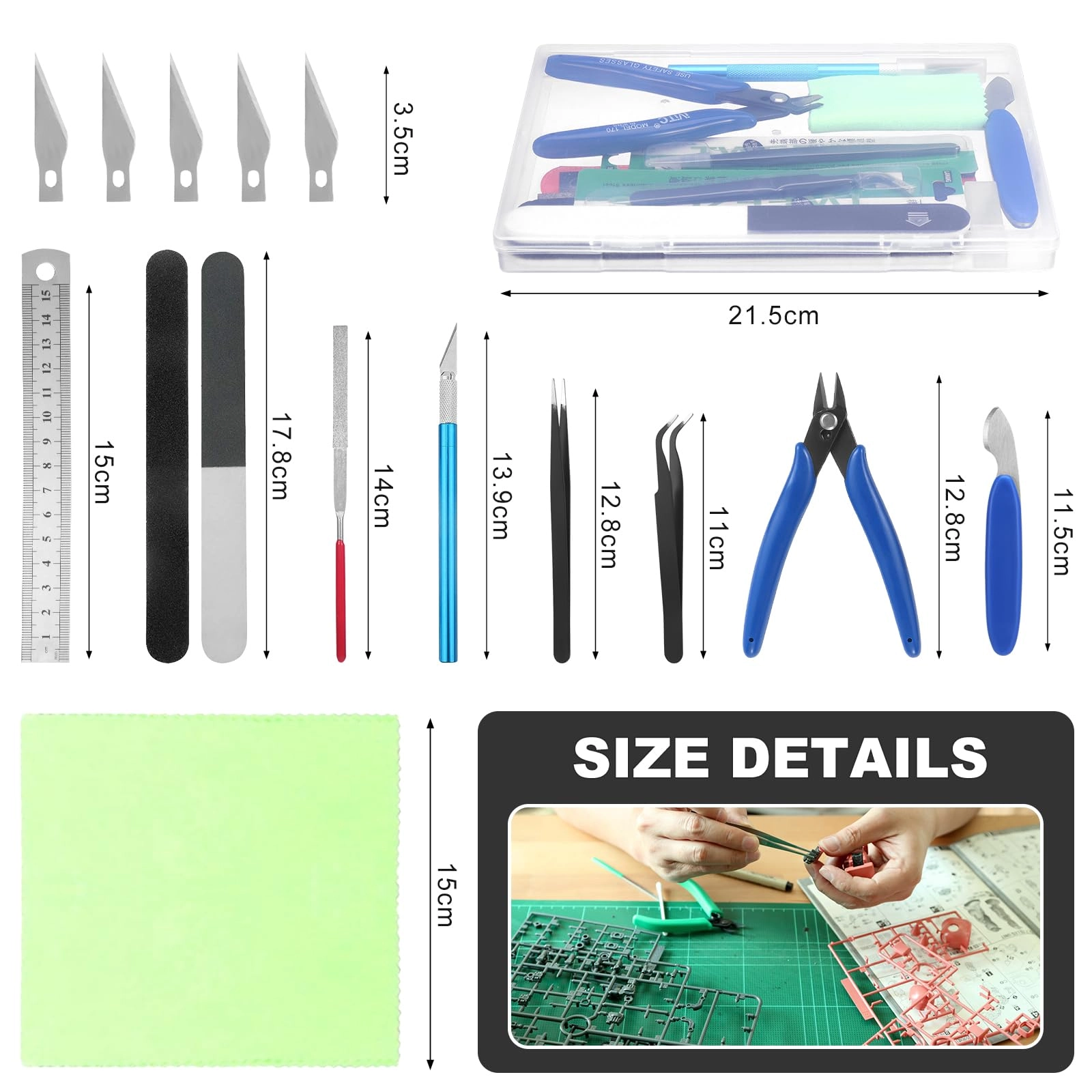 Gundam Model Tools Kit - 11 piece(s)