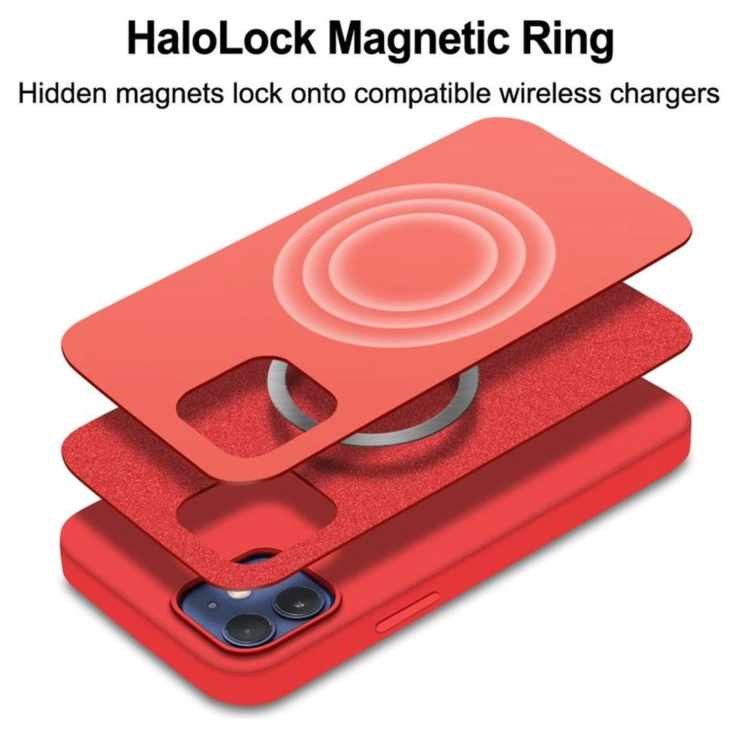 Efficiente-Series Silicone Case for iPhone 12 / iPhone 12 Pro