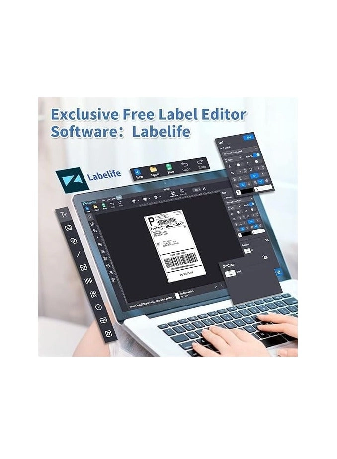 D520BT - Bluetooth thermal 117 millimeter