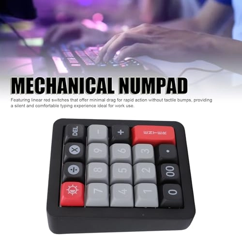 Mechanical Number Pad - Linear Mechanical Red Switch