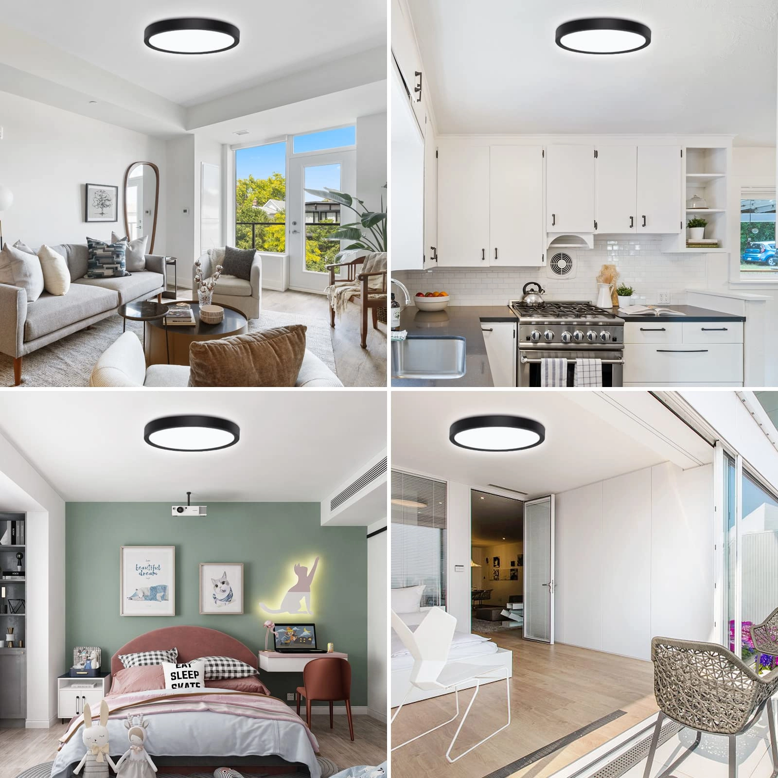 LED Ceiling Light - 5000K Daylight White