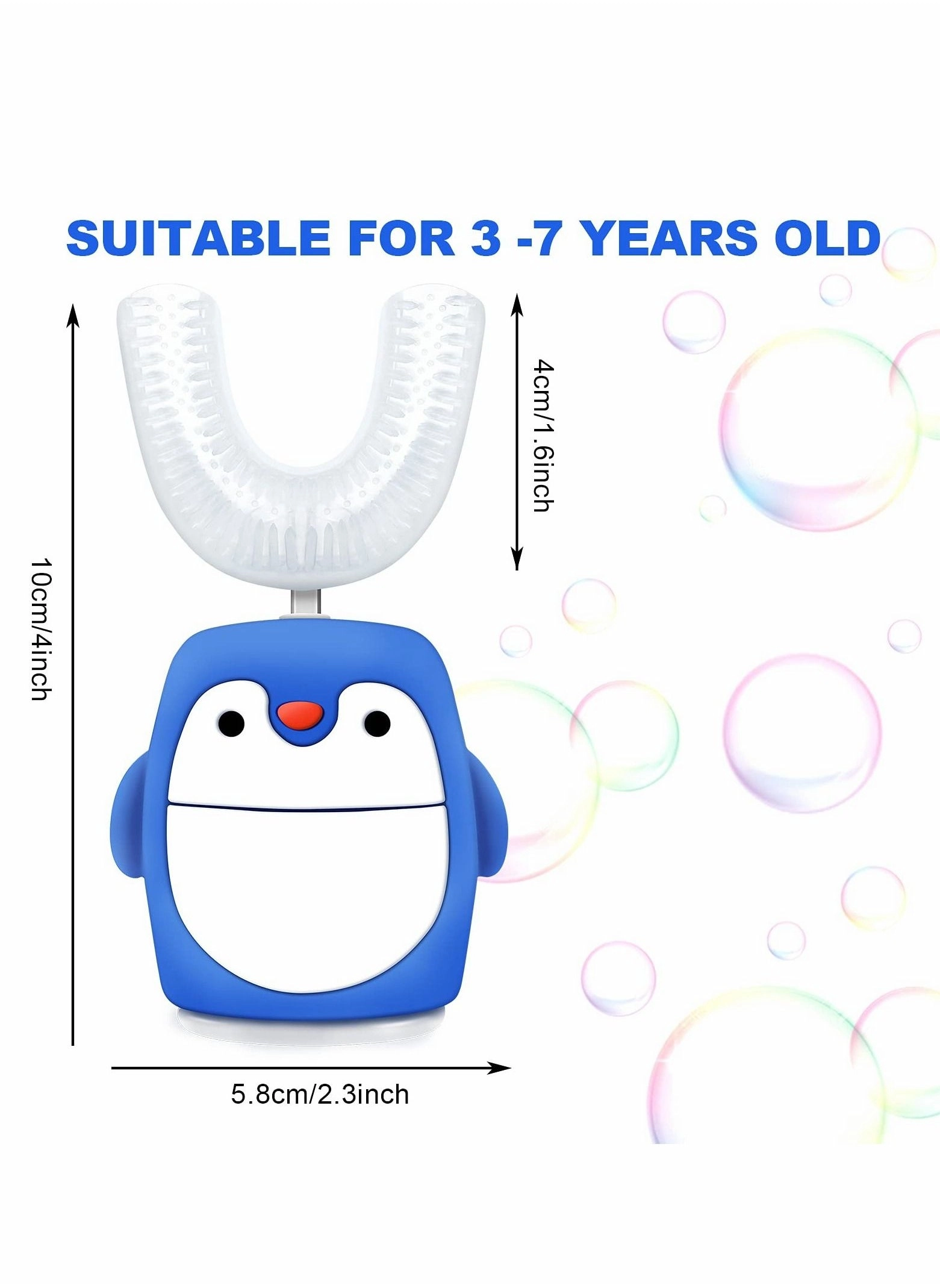 U Shaped Electric Toothbrush - Automatic 5 Modes IPX7