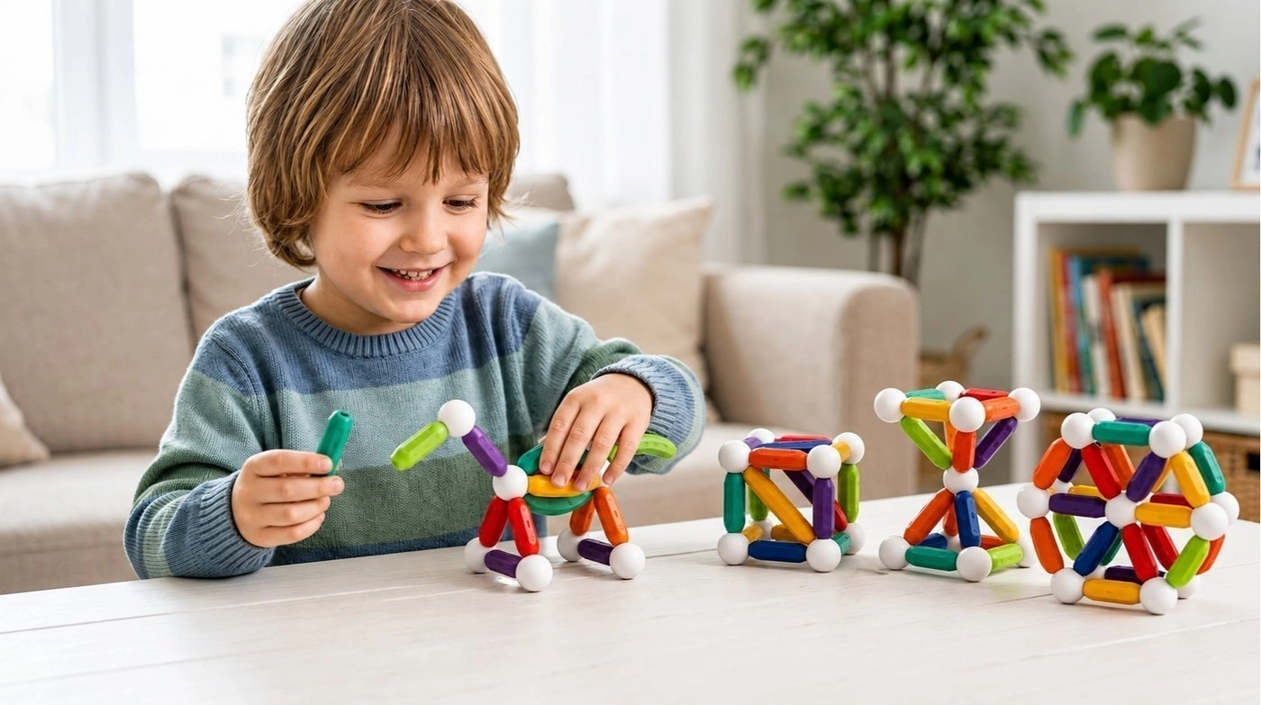 Magnetic Assembly Building Set - 36 pcs