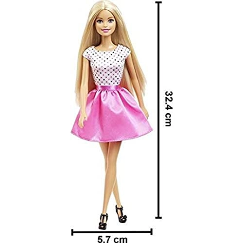 Barbie Fun & Fancy Hair Doll - 8.5 inches Blonde Hair Styling Accessories Ages 3+