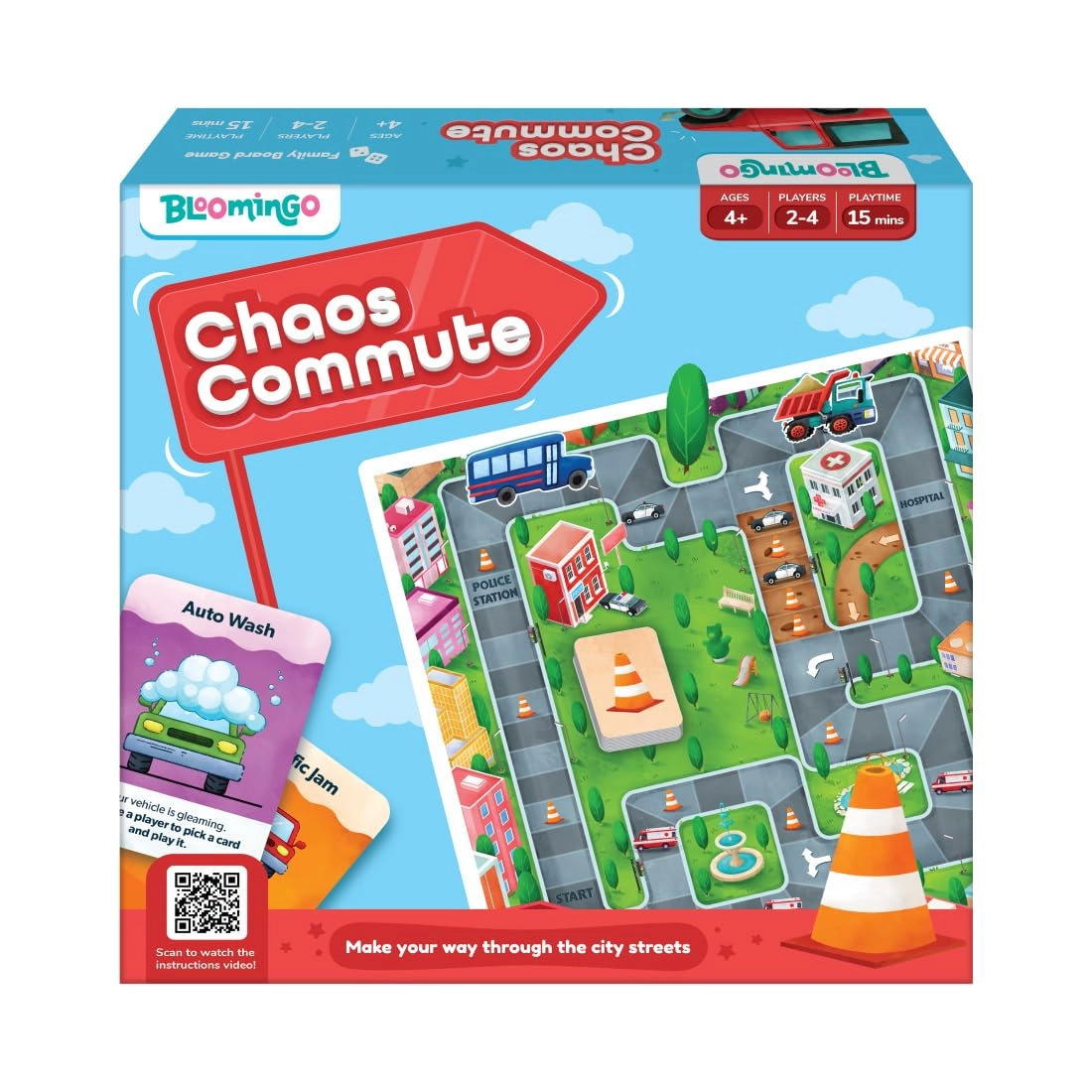 Bloomingo Chaos Commute: Thrilling Traffic Adventure