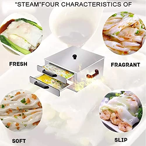Double layer rice noodle machine