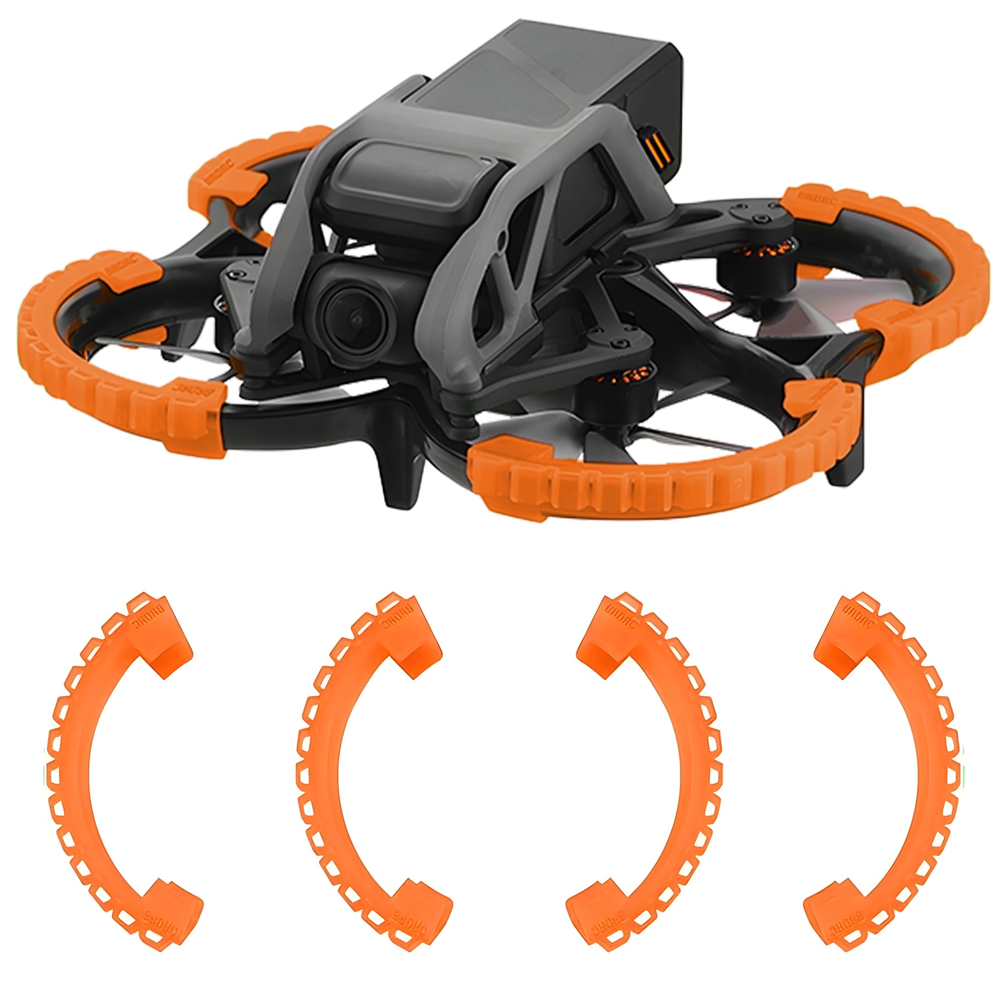 Craznick Avata Propeller Guard - Orange CRAV01O