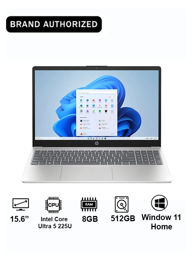 HP 15-fd2038ne - 15.6'' Core Ultra 5 225U 8GB DDR5 512GB SSD