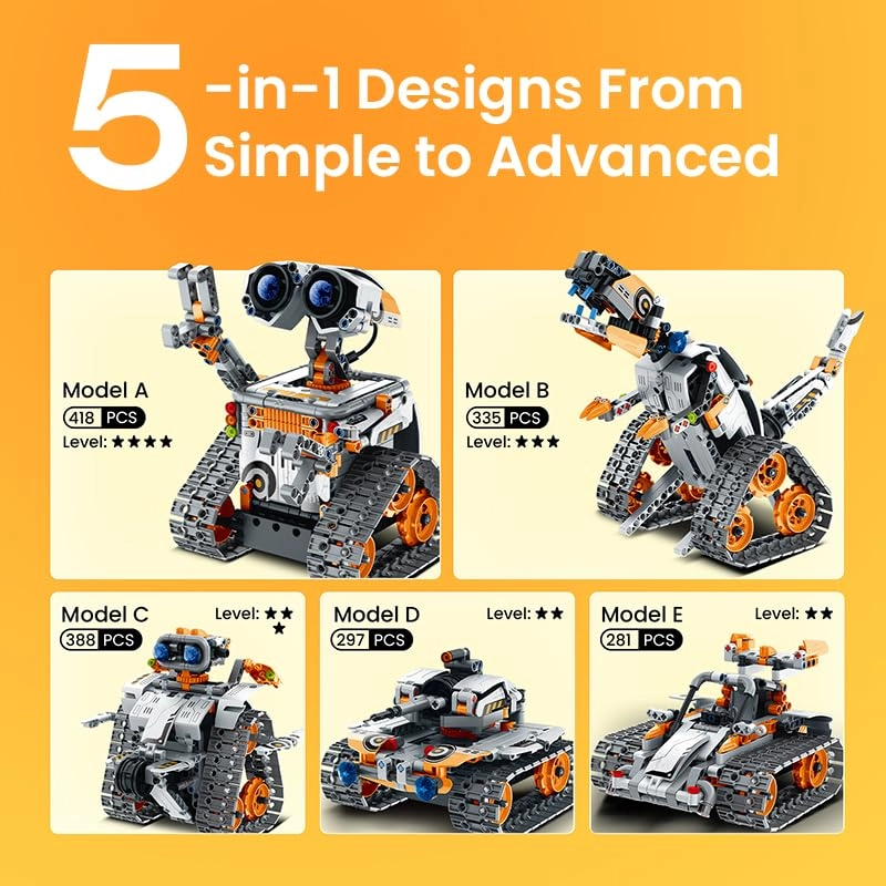 Robot Building Kit - 488 pieces