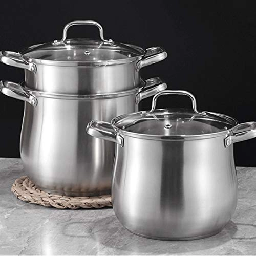 3 Tier Food Steamer - 28cm 304 Stainless Steel