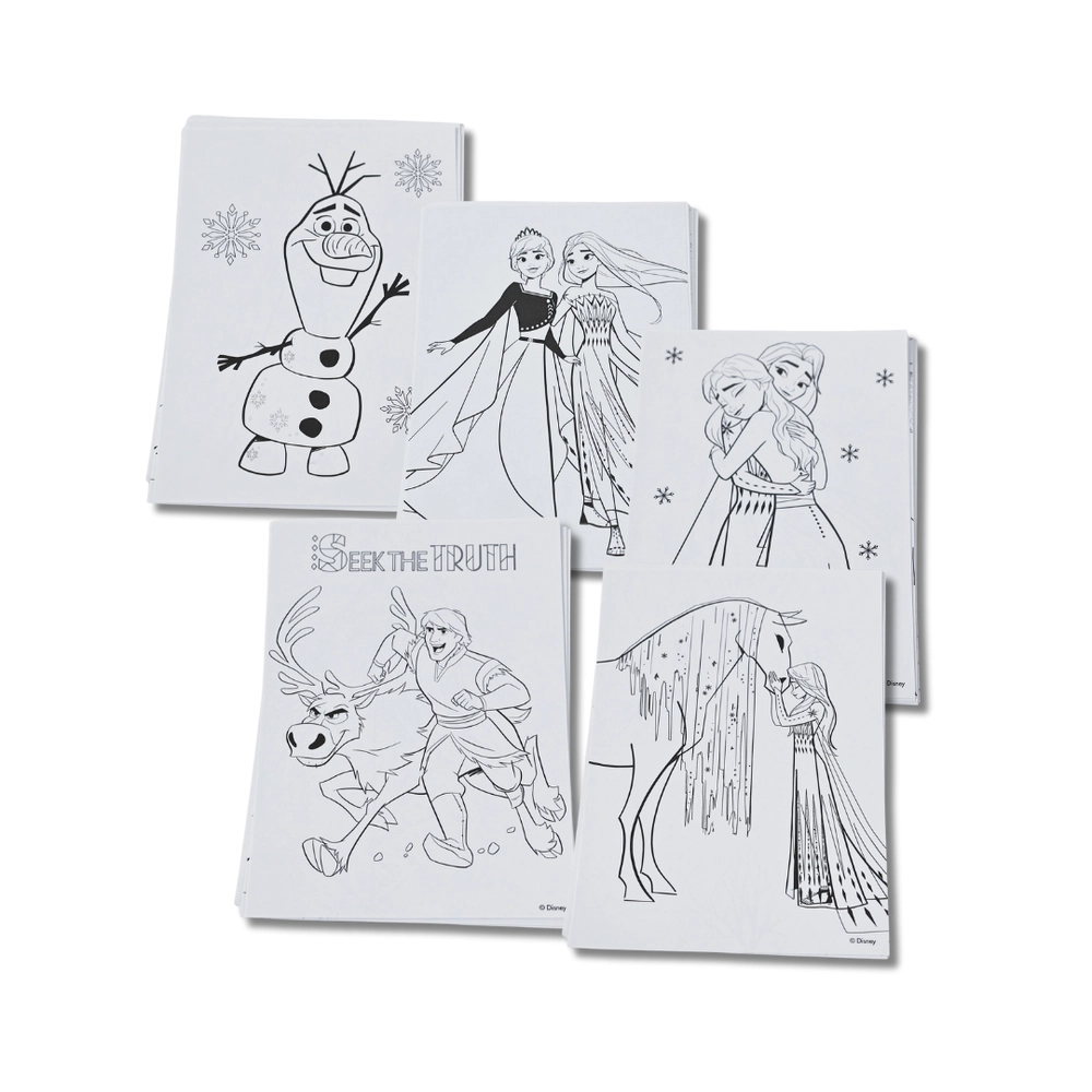 Frozen 2 Art Kit - 200+ Pcs crayons markers watercolors