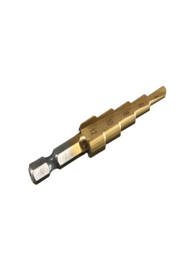 Chameleon 5-Step Cone Drill - Titanium HSS 4-12MM