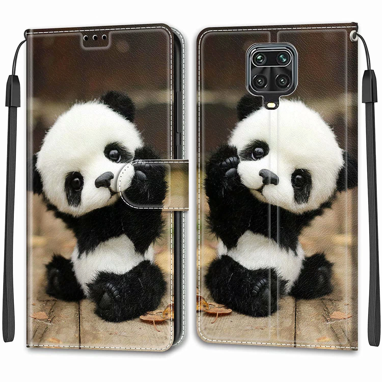 Nadoli Wallet Case Folio for Xiaomi Redmi Note 9 Pro