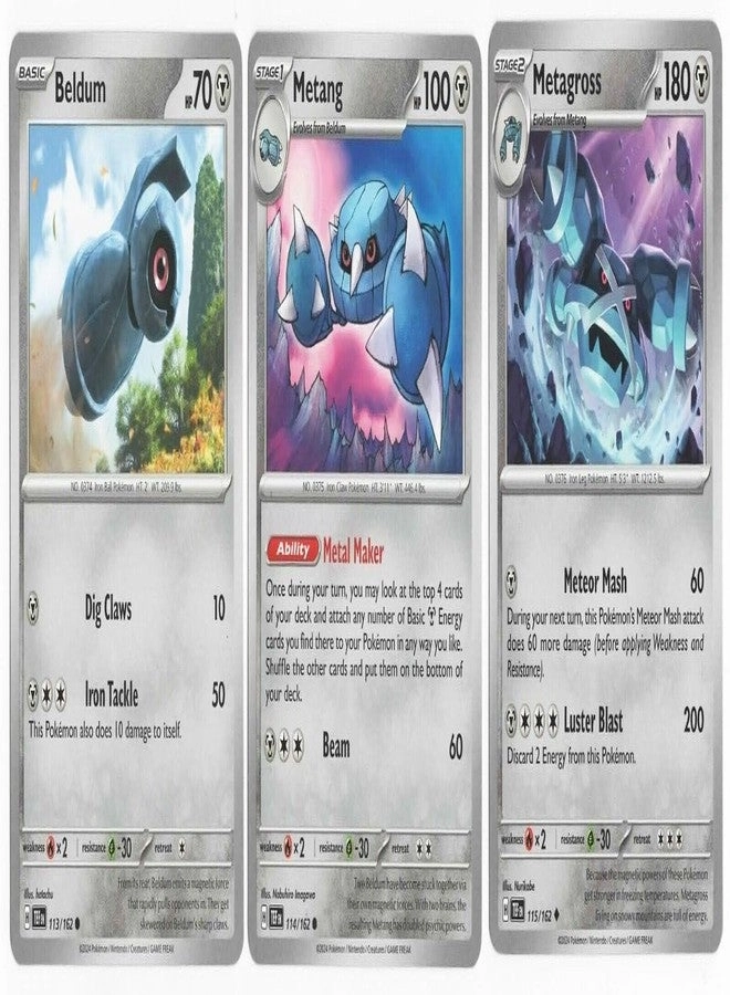Pokémon Temporal Forces Metagross 115/162