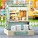 DIY Miniature Dollhouse Kit - Warm Moment 1:24