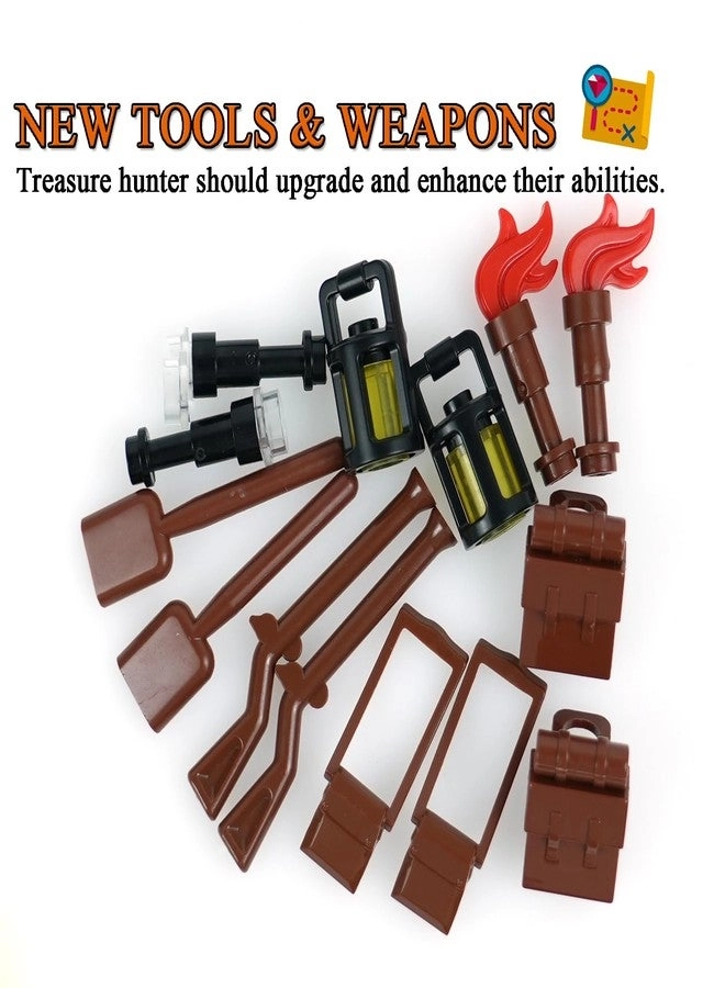 Pirates Treasure Chest - Building Blocks Accessories Pack