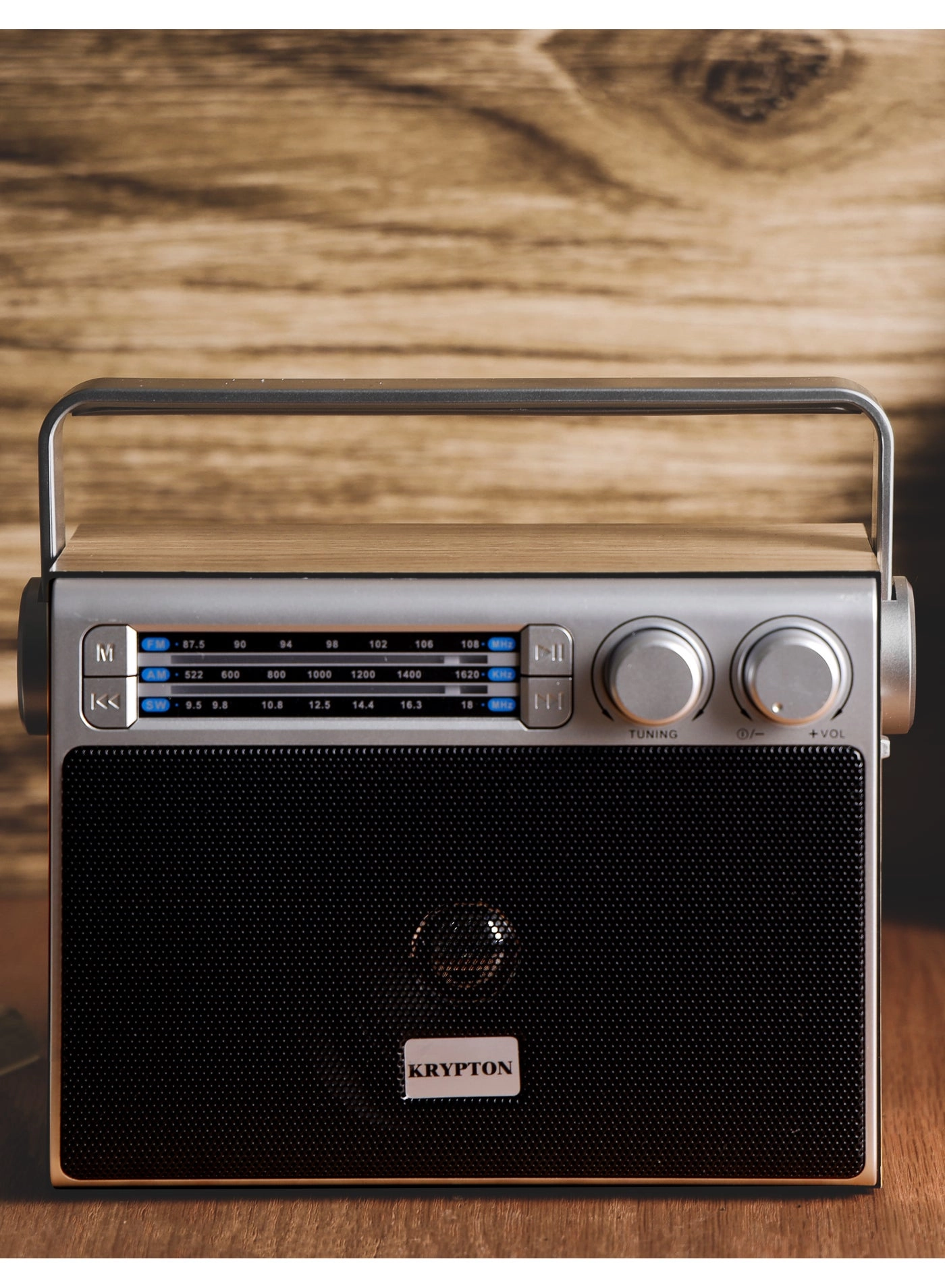 Multifunction Radio - Rechargeable USB/TF MP3 Player