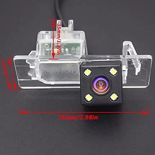 Rear View Reverse Backup Tracks Camera - 728 x 512