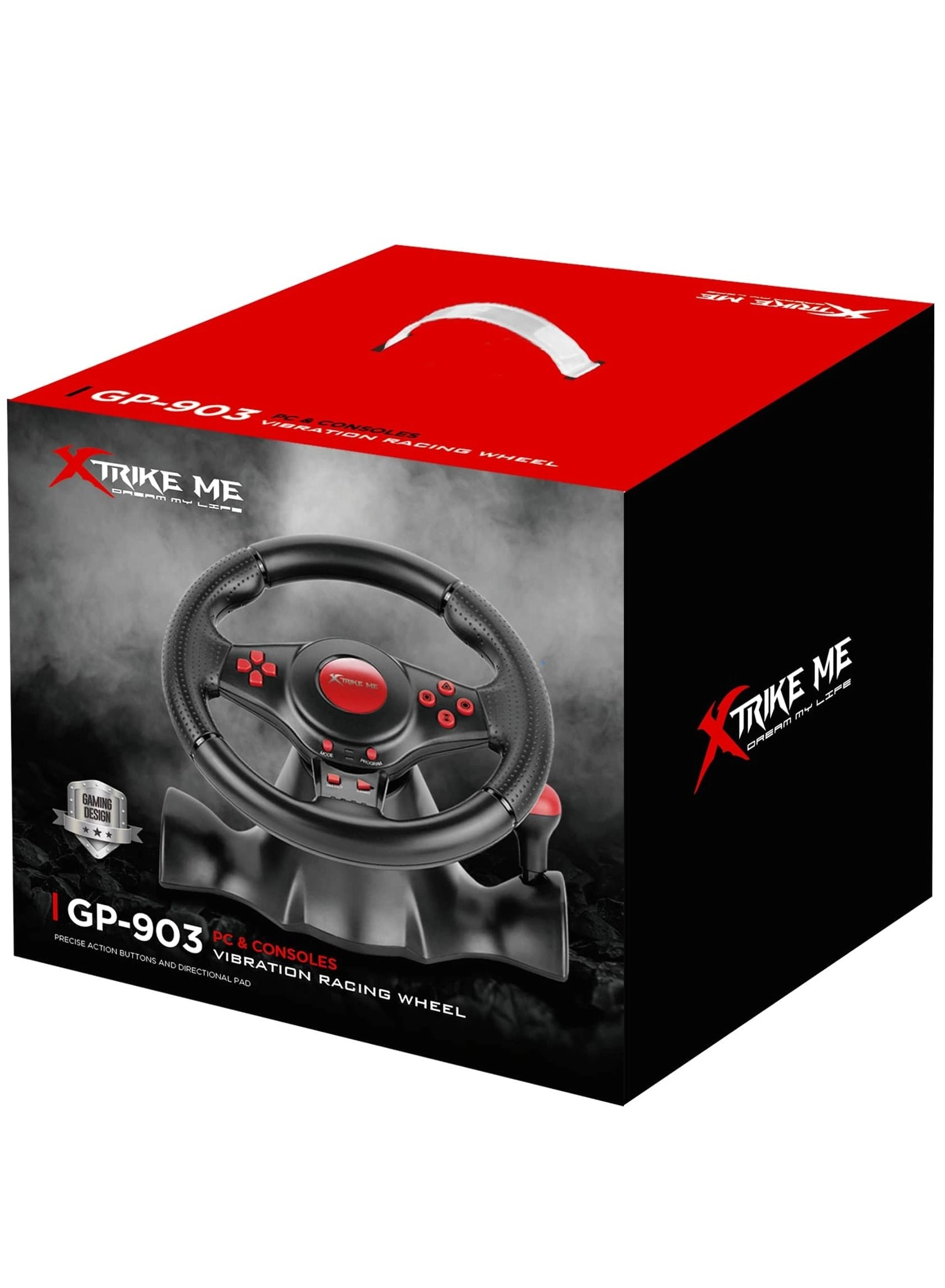 GP-903 Racing Wheel & Pedals - PC & Consoles