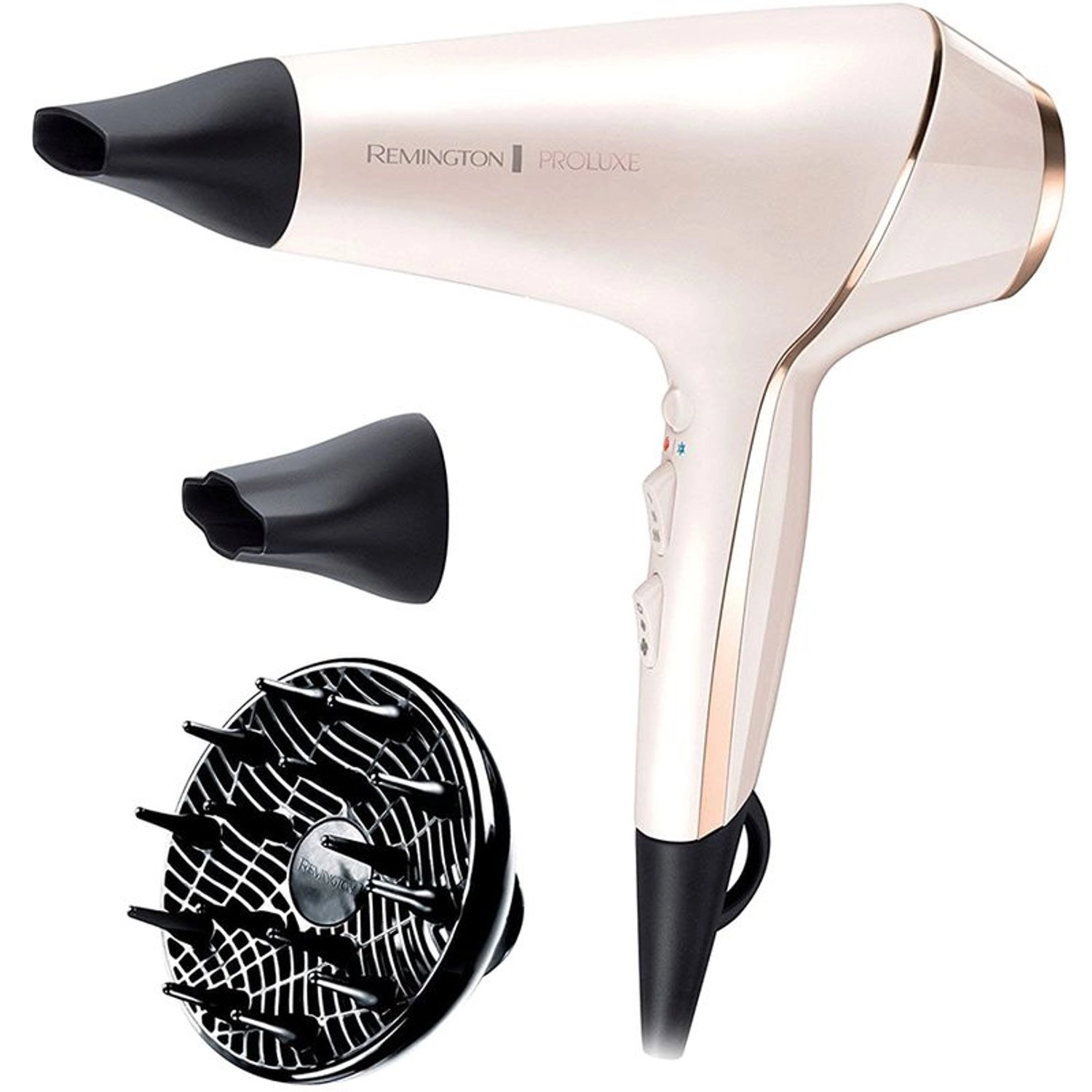 Remington Pro Luxea Midnight Edition - 2400W AC Black